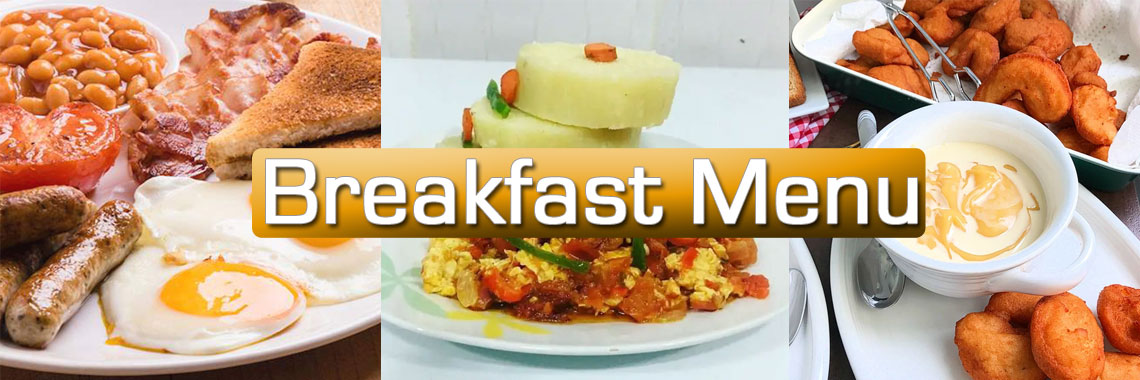 Breakfast Menu