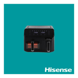 Hisense Air Fryer 8.8L 2700W Dual Basket (H09AFBK2S5)