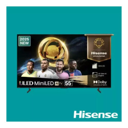 Hisense TV ULED 55 Inch U6Q 4K Smart Mini LED