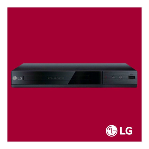 LG DVD Player with USB Direct Recording (DP132)