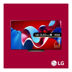 LG TV OLED 77 Inch C4 4K Smart TV AI Magic Remote