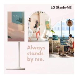 LG TV StanbyME 27 Inch Lifestyle Display Touch Screen (27ART10AK)