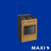 Maxi Gas Cooker 60x60 CM (3+1) Burners IGL Wood (TR)