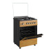 Maxi Gas Cooker 60x60 CM (3+1) Burners IGL Wood (TR)