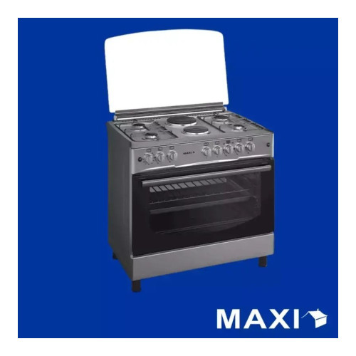 Maxi Gas Cooker 60x90 CM (4+2) Burners Inox Maxi Gas Cooker 60x90 CM (4+2) Burners Inox
