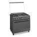 Maxi Gas Cooker 60x90 CM (4+2) Burners Matte Inox (TR) Maxi Gas Cooker 60x90 CM (4+2) Burners Matte Inox (TR)