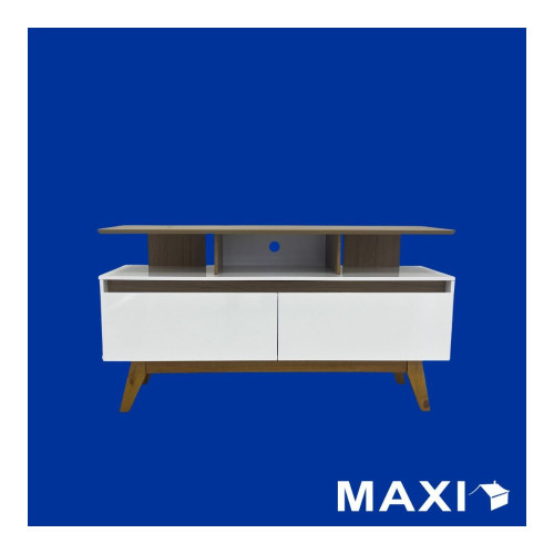 Maxi Rubi TV Stand 120CM (Off White)