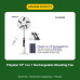Polystar 18" 3 in 1 Rechargeable Standing Fan (PV-5018WB) Polystar 18" 3 in 1 Rechargeable Standing Fan (PV-5018WB)
