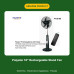 Polystar 18" Rechargeable Stand Fan (PV-3018B) Polystar 18" Rechargeable Stand Fan (PV-3018B)