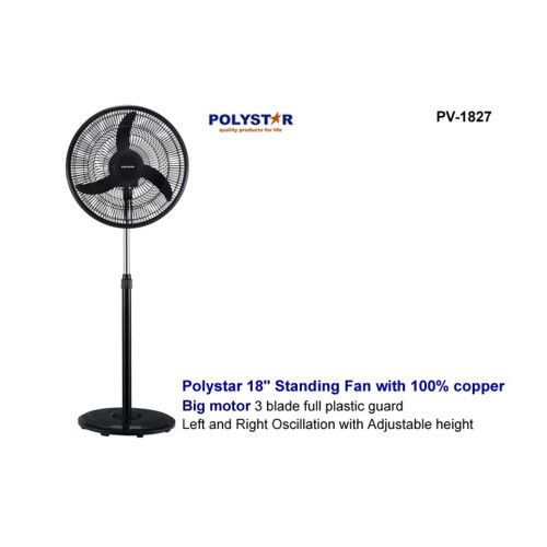 Polystar 18" Standing Fan (PV-1827)