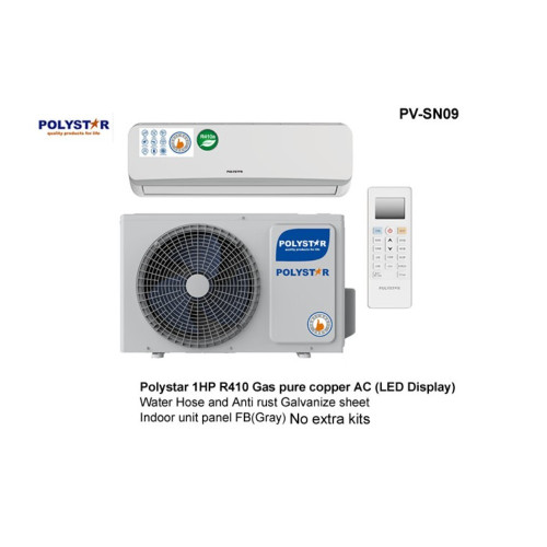 Polystar 1HP Regular Split AC (PV-SN09) Polystar 1HP Regular Split AC (PV-SN09)