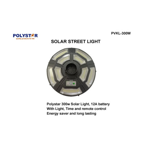 Polystar 300W Solar Street Light (PVKL-300W)