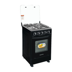 Polystar 4 Brass Burner Gas Cooker, Auto Ignition (PV-BS55G4A)