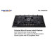 Polystar 5 Burner Tempered Glass 90CM Built-in Gas Hob (PV-JYBA5AG) Polystar 5 Burner Tempered Glass 90CM Built-in Gas Hob (PV-JYBA5AG)