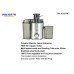 Polystar Electric Juice Extractor, Silver and Grey (PV-JE3337K) Polystar Electric Juice Extractor, Silver and Grey (PV-JE3337K)