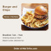Burger and Chips