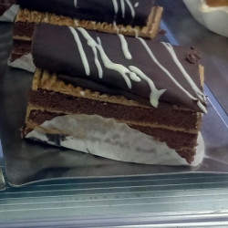 Chocolate Cake with Chocolate Brush (Slice) Chocolate Cake with Chocolate Brush (Slice)