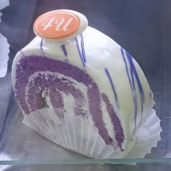Purple Velvet Cake – Round (Slice)