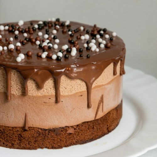 Chocolate Cake with Cream Pudding – Small
