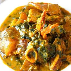 Ede Onugbu Soup (Bitterleaf Soup with Cocoyam)