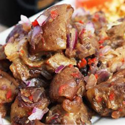 Peppered Goat Meat