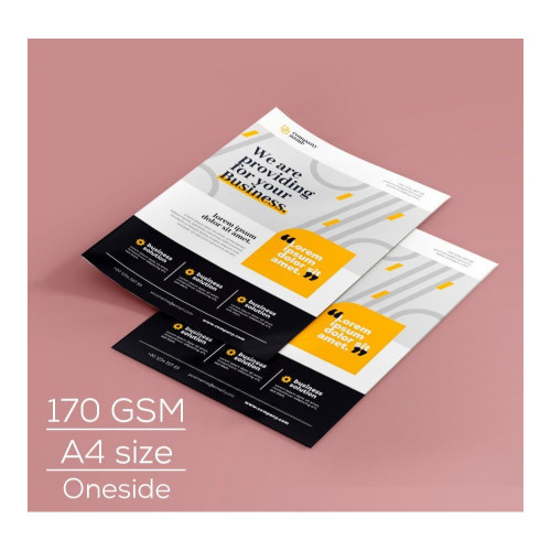 A4 Flyers (Single Sided) – Pack of 100 A4 Flyers (Single Sided) – Pack of 100