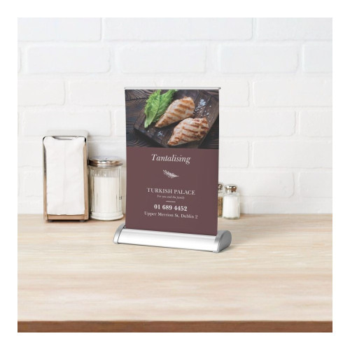 A4 Table Top Roller Banner A4 Table Top Roller Banner