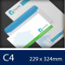C4 (Big A4) Envelopes – Pack of 100 C4 (Big A4) Envelopes – Pack of 100
