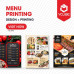 Food & Drink Menus – Pack of 100 Food & Drink Menus – Pack of 100