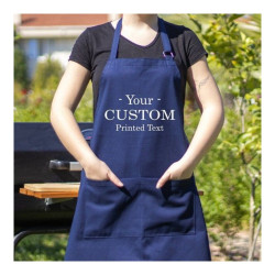 Navy Blue Apron