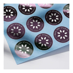 Round Stickers (3.5" Diameter) – Pack of 100