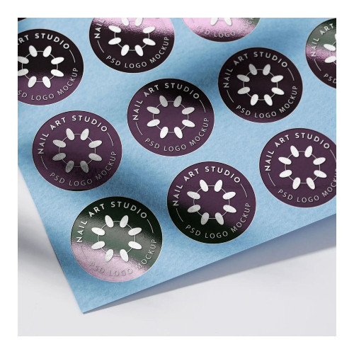 Round Stickers (3.5" Diameter) – Pack of 100 Round Stickers (3.5" Diameter) – Pack of 100