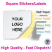 Square Stickers (3.5" x 3.5") – Pack of 100 Square Stickers (3.5" x 3.5") – Pack of 100