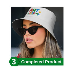 White Bucket Hats