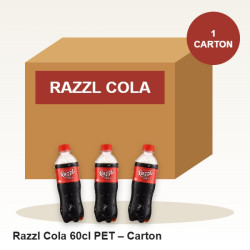 Razzl Cola 60cl PET – Carton Razzl Cola 60cl PET – Carton