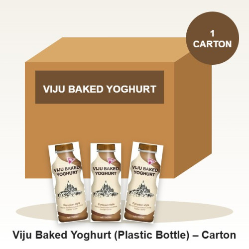 Viju Baked Yoghurt (Plastic Bottle) – Carton
